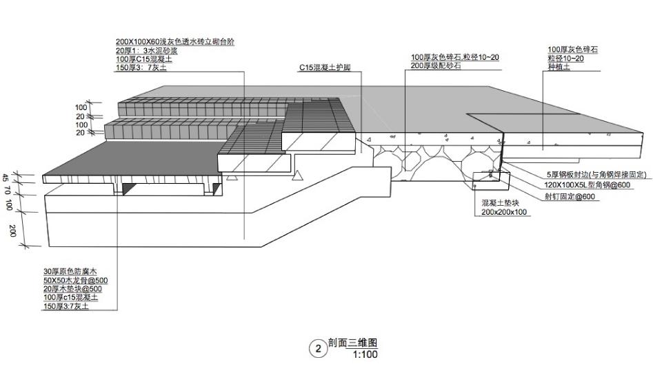 三维景观施工蓝图