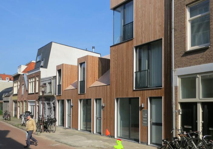 阿姆斯特丹M3H设计的木房子