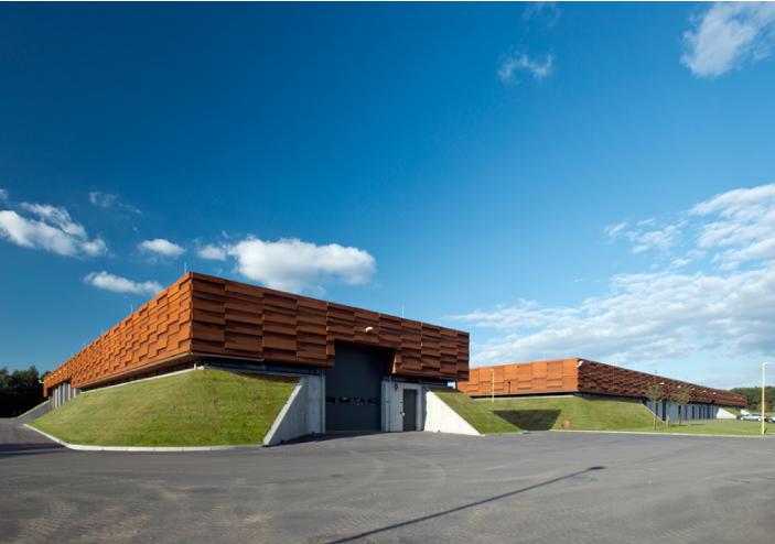 阿塞拜疆的巴库水晶厅体育馆建筑设计