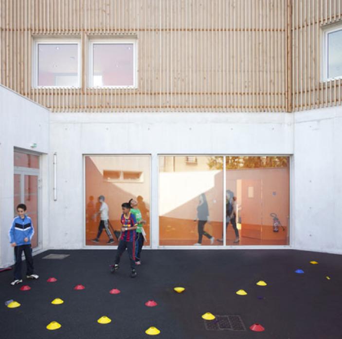 法国巴黎儿童中心建筑景观设计