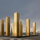 威尼斯双年展上的金柱阵列（2014-9-29）