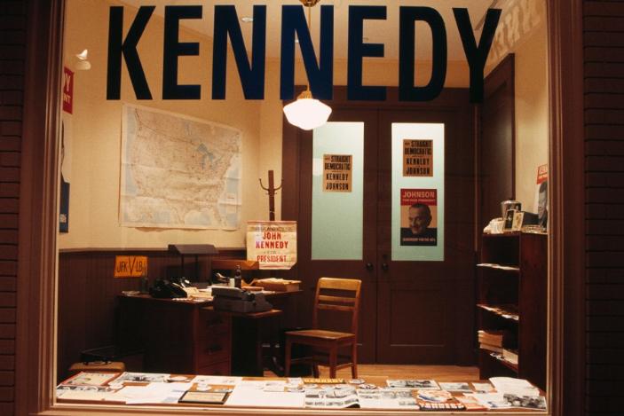 肯尼迪总统当年的竞选办公室