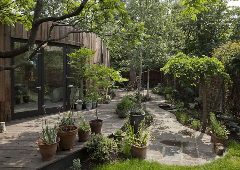 伦敦6A的园林景观建筑设计