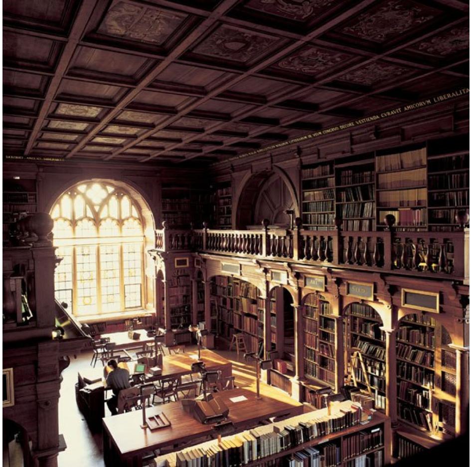 英格兰牛津Bodleian图书馆
